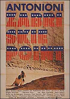 Zabriskie Point - plakát (USA)