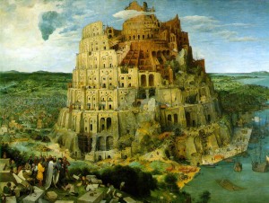 Pieter Brueghel st.: Babylonská věž