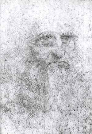 Leonardo da Vinci: Autoportrét