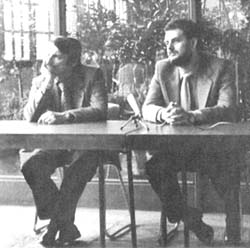 Andrej Tarkovskij a Vadim Moroz, bezen 1984